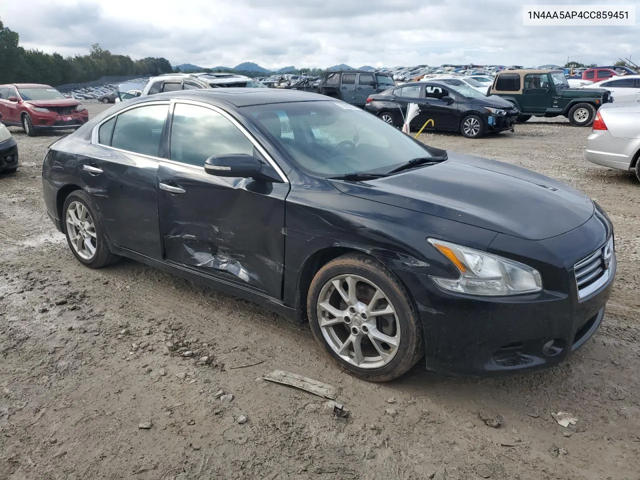 2012 Nissan Maxima S VIN: 1N4AA5AP4CC859451 Lot: 73952574