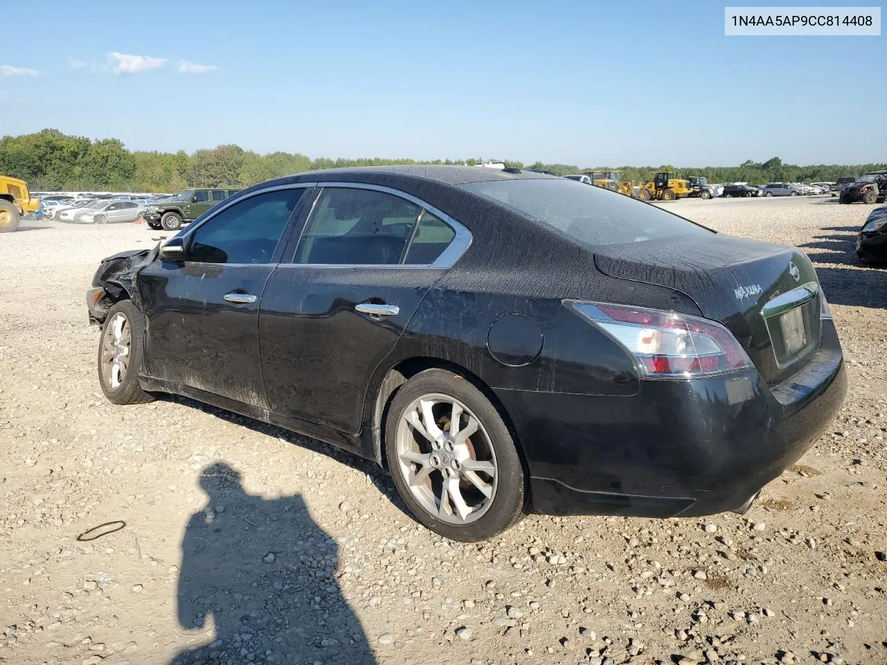 2012 Nissan Maxima S VIN: 1N4AA5AP9CC814408 Lot: 74123894