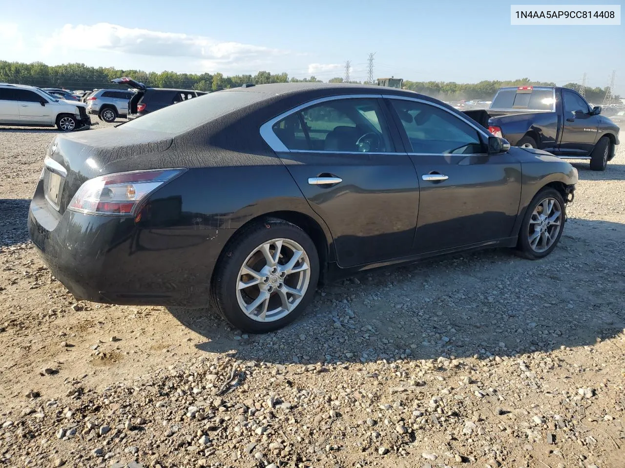 2012 Nissan Maxima S VIN: 1N4AA5AP9CC814408 Lot: 74123894