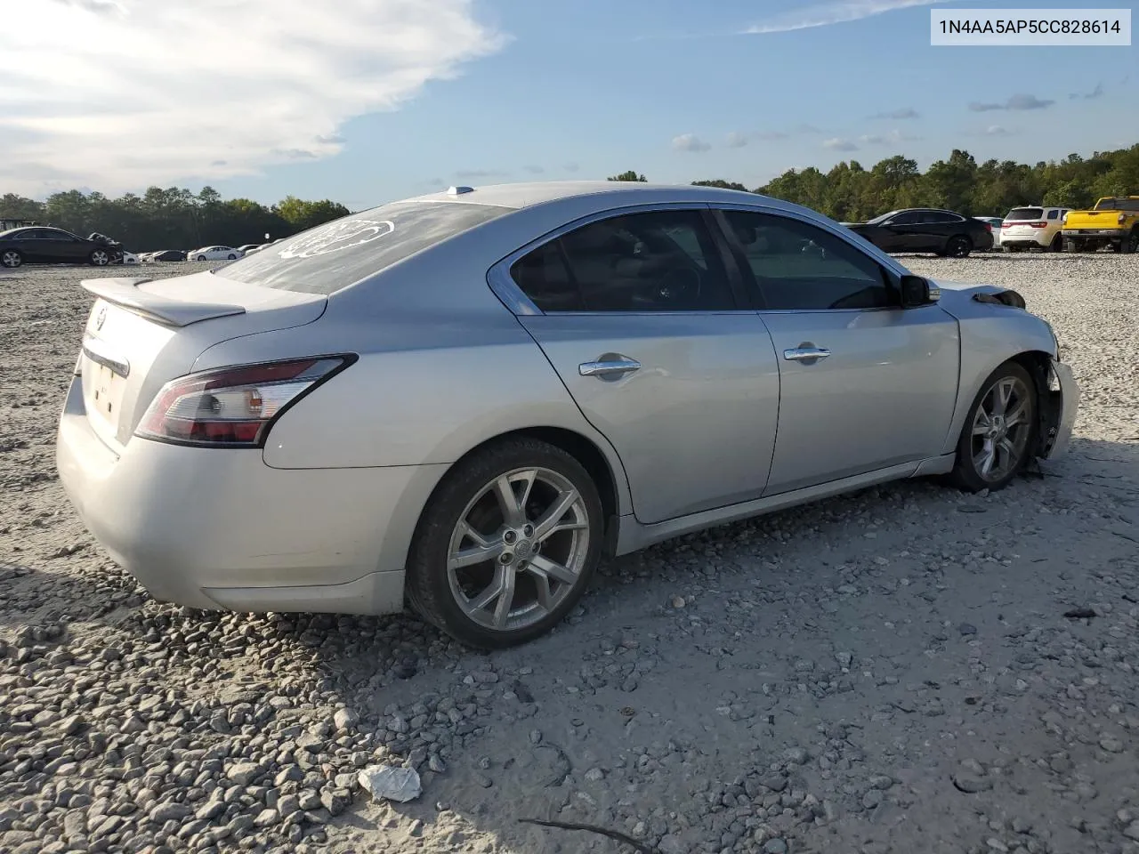 2012 Nissan Maxima S VIN: 1N4AA5AP5CC828614 Lot: 74322144