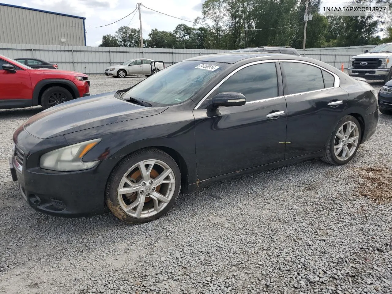 2012 Nissan Maxima S VIN: 1N4AA5APXCC813977 Lot: 74756514