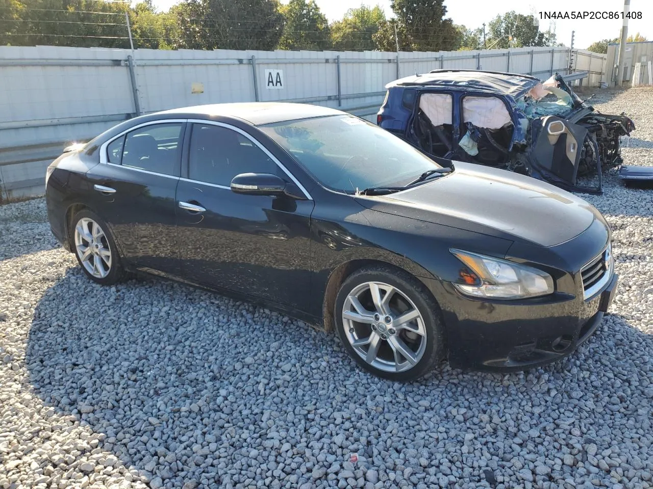 2012 Nissan Maxima S VIN: 1N4AA5AP2CC861408 Lot: 75302634