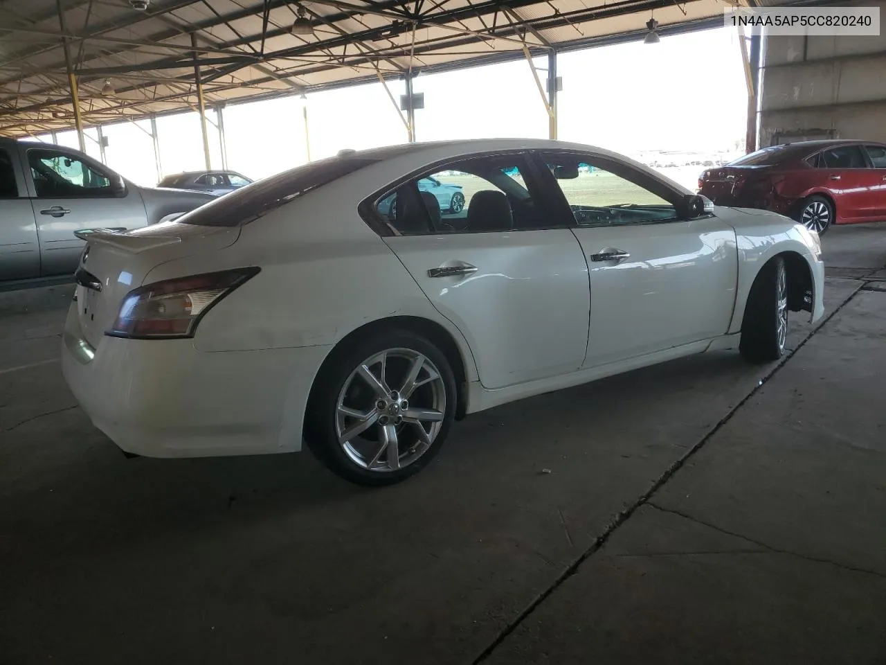 2012 Nissan Maxima S VIN: 1N4AA5AP5CC820240 Lot: 76147774