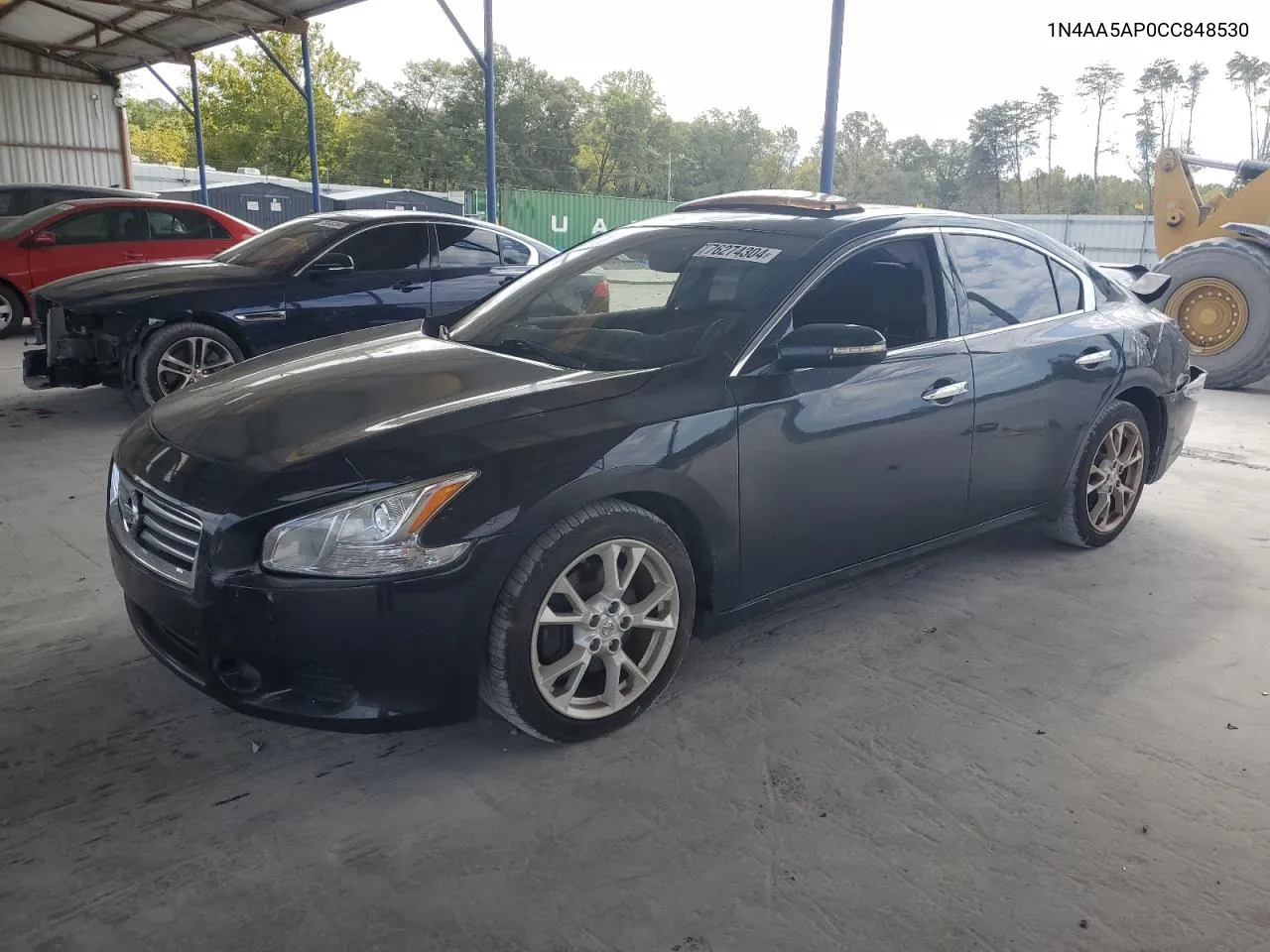 2012 Nissan Maxima S VIN: 1N4AA5AP0CC848530 Lot: 76274304