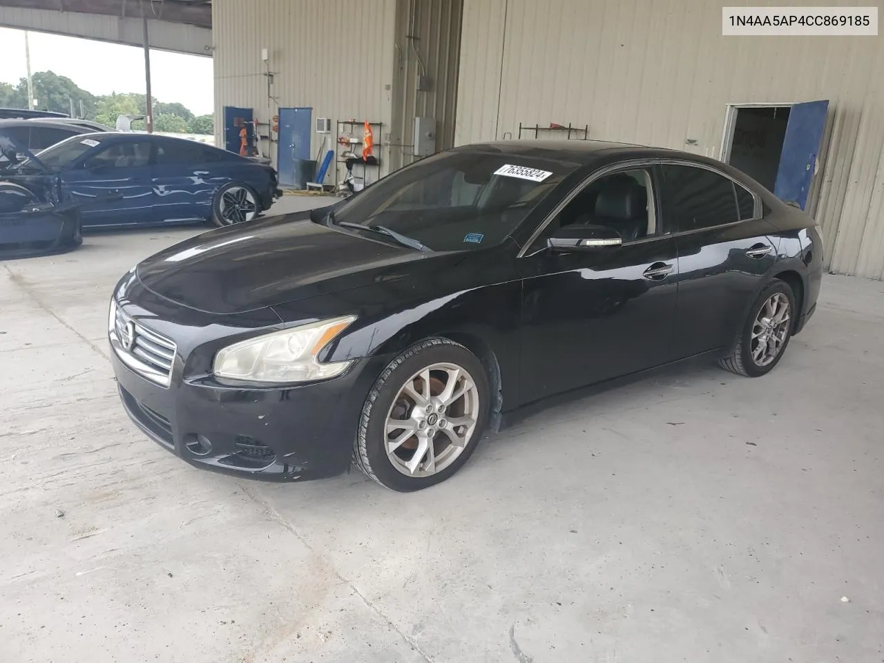 2012 Nissan Maxima S VIN: 1N4AA5AP4CC869185 Lot: 76355824