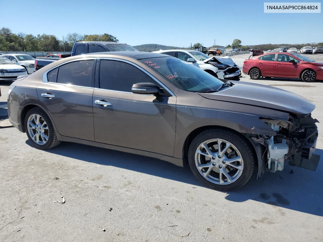 2012 Nissan Maxima S VIN: 1N4AA5AP9CC864824 Lot: 76371094