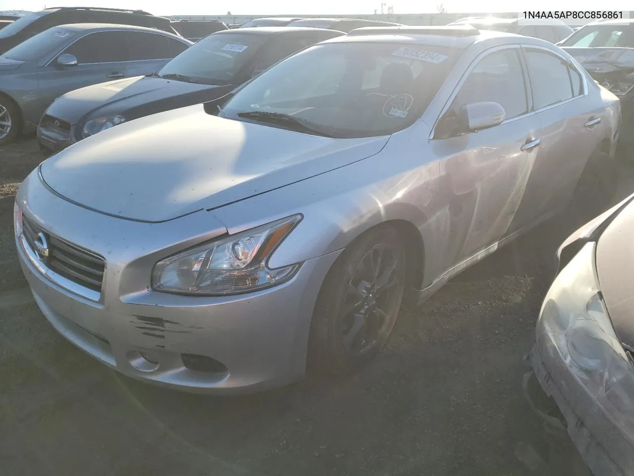 2012 Nissan Maxima S VIN: 1N4AA5AP8CC856861 Lot: 76952394