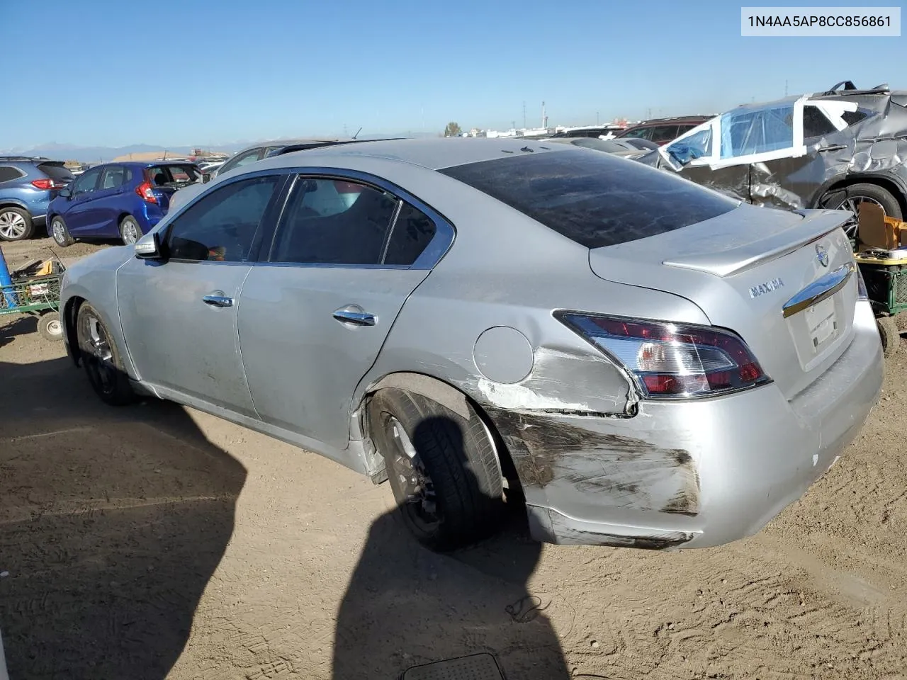 2012 Nissan Maxima S VIN: 1N4AA5AP8CC856861 Lot: 76952394