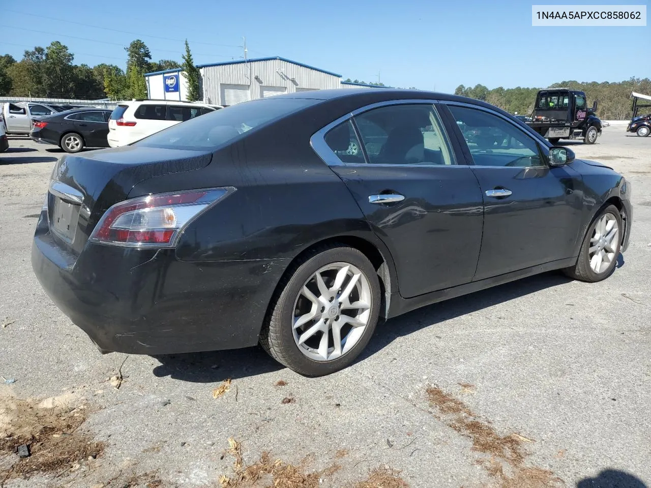 2012 Nissan Maxima S VIN: 1N4AA5APXCC858062 Lot: 77203414