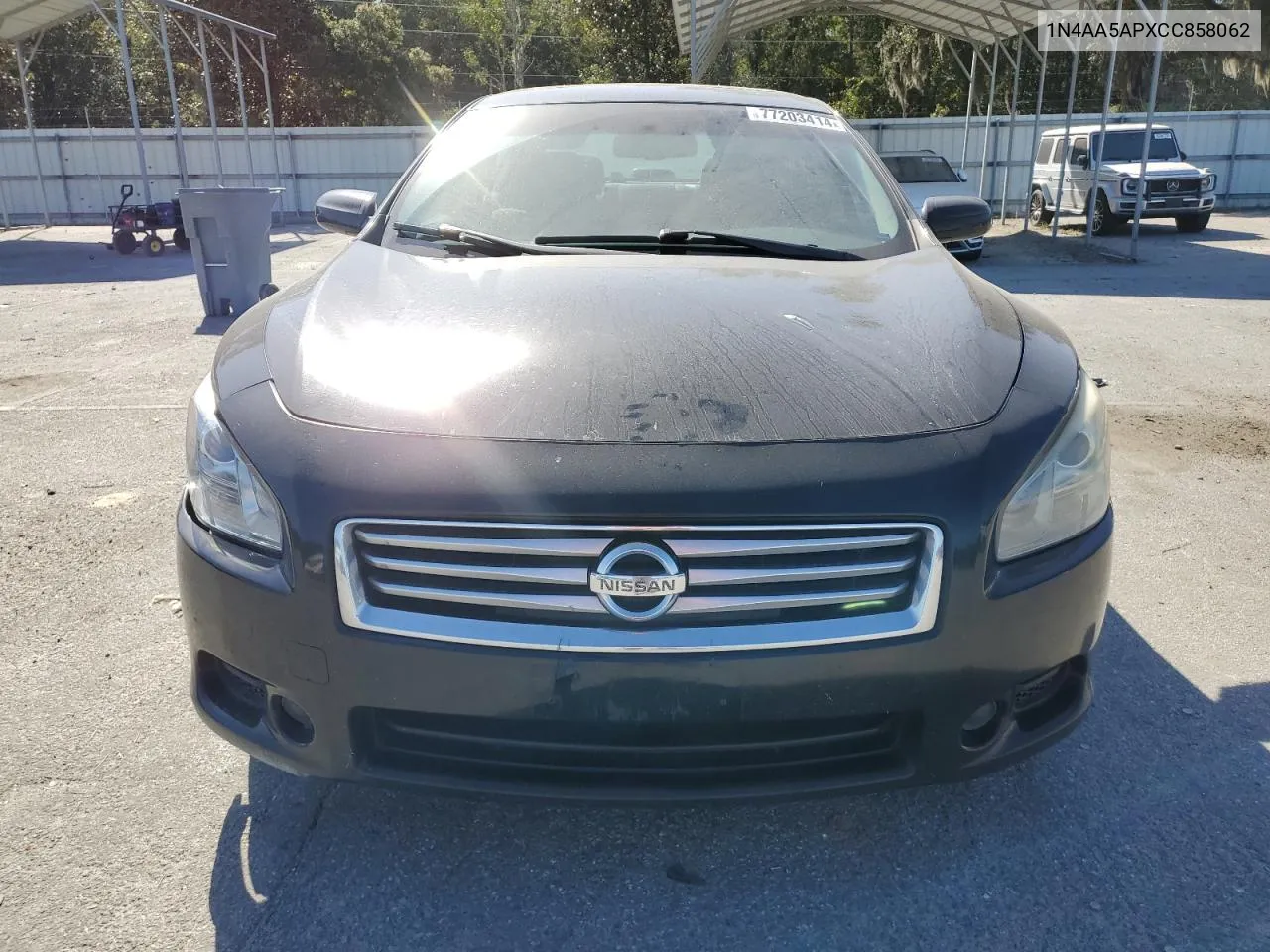 1N4AA5APXCC858062 2012 Nissan Maxima S