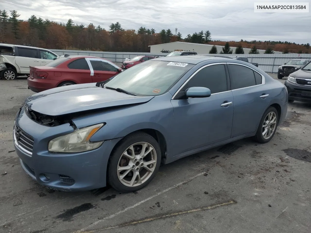 2012 Nissan Maxima S VIN: 1N4AA5AP2CC813584 Lot: 77964724