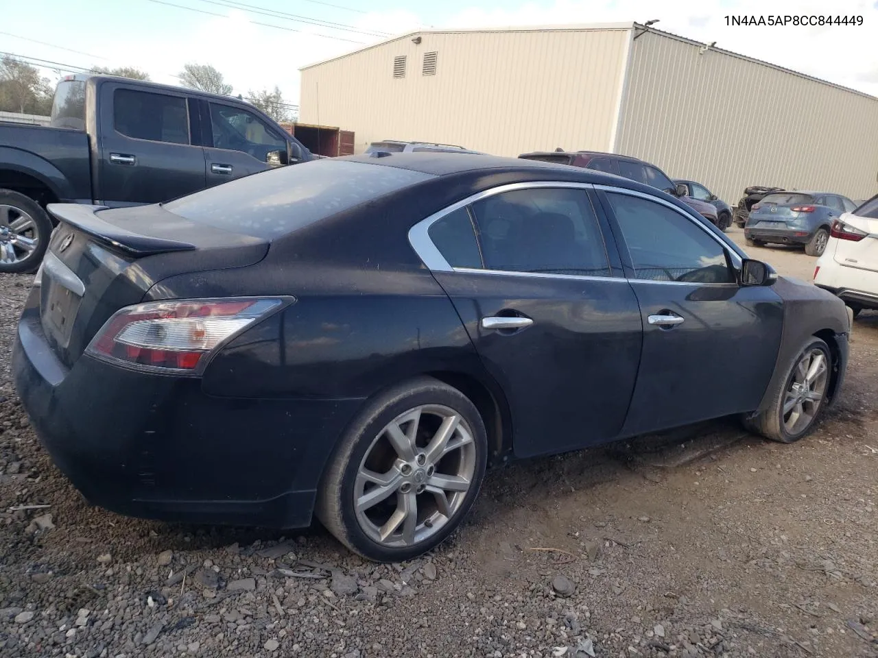 2012 Nissan Maxima S VIN: 1N4AA5AP8CC844449 Lot: 78091464