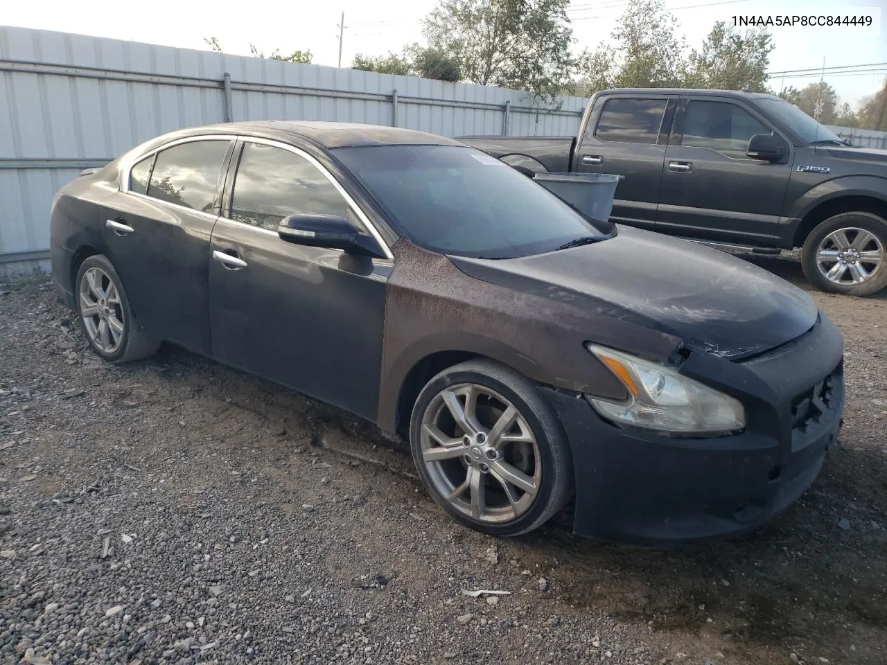 2012 Nissan Maxima S VIN: 1N4AA5AP8CC844449 Lot: 78091464