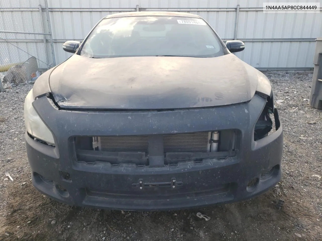 2012 Nissan Maxima S VIN: 1N4AA5AP8CC844449 Lot: 78091464