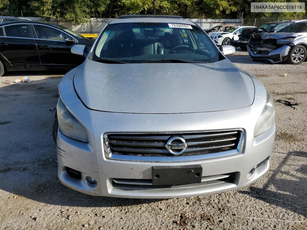 2012 Nissan Maxima S VIN: 1N4AA5AP6CC816116 Lot: 78300984