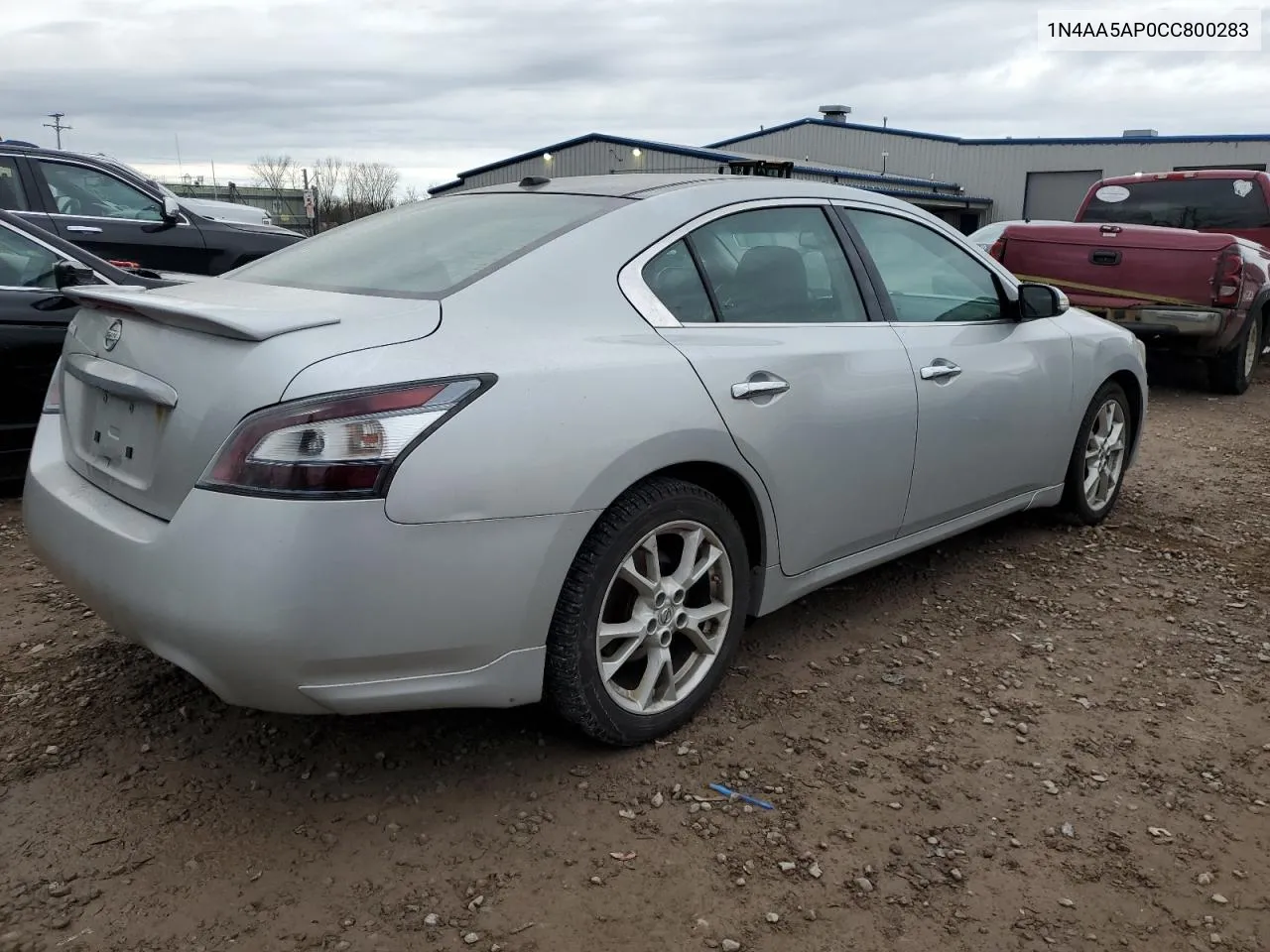 2012 Nissan Maxima S VIN: 1N4AA5AP0CC800283 Lot: 78637894