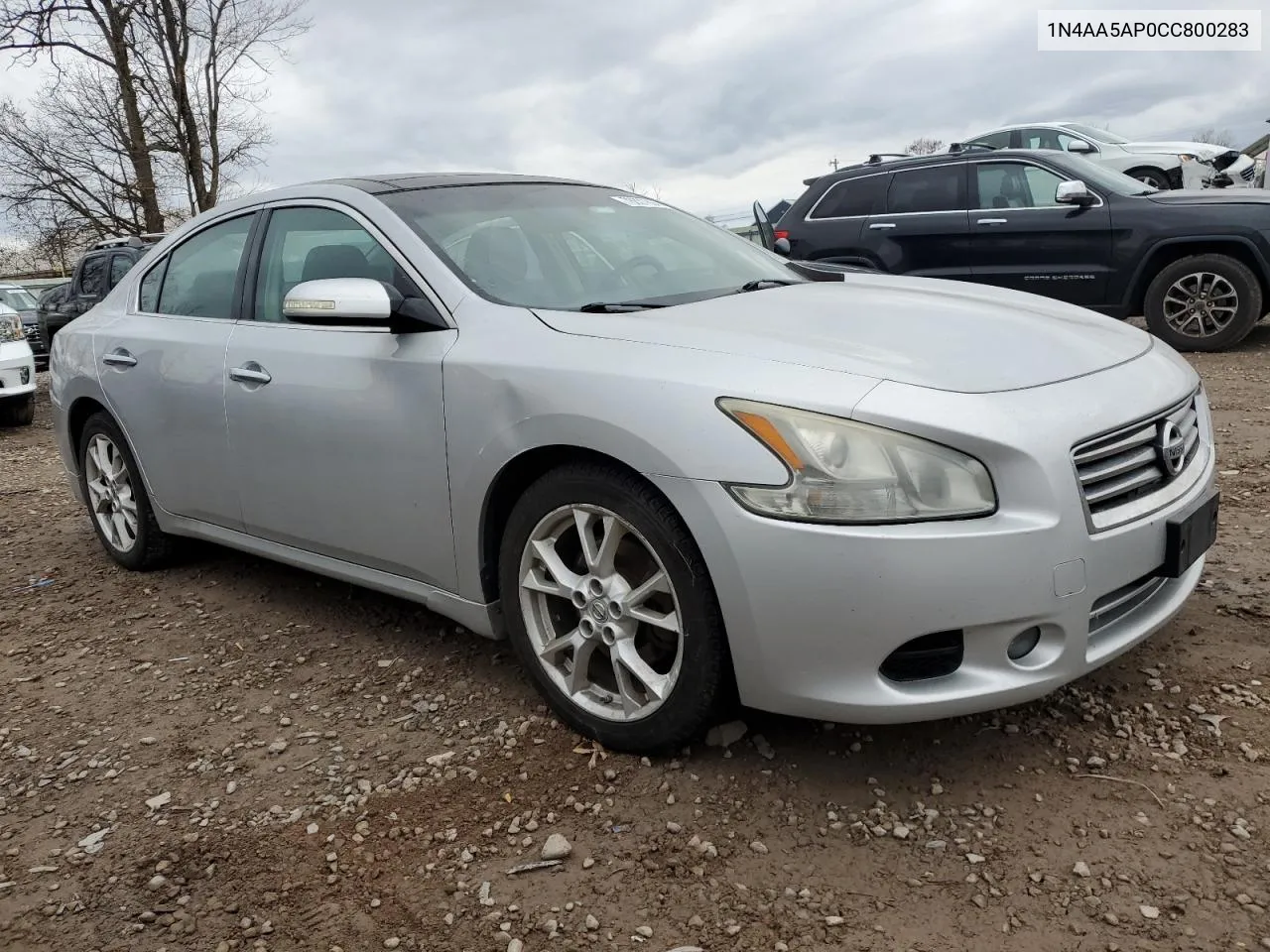 2012 Nissan Maxima S VIN: 1N4AA5AP0CC800283 Lot: 78637894