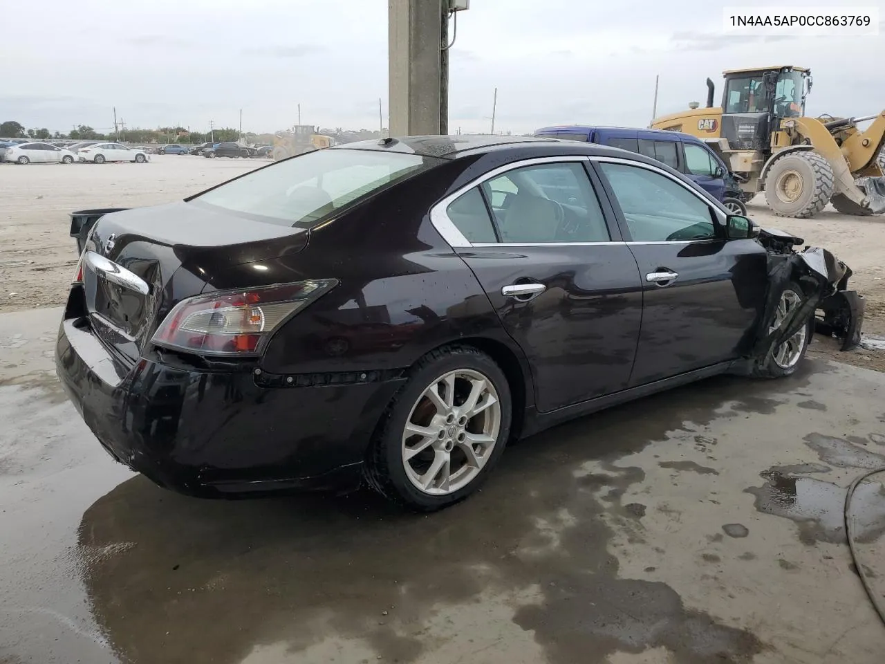 2012 Nissan Maxima S VIN: 1N4AA5AP0CC863769 Lot: 79598173