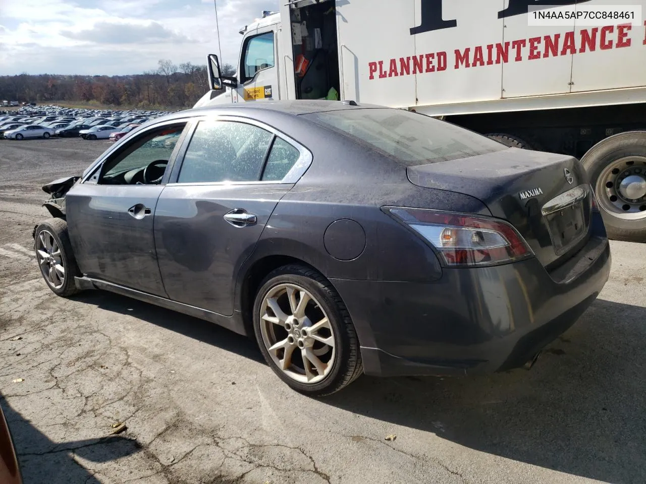 2012 Nissan Maxima S VIN: 1N4AA5AP7CC848461 Lot: 79646934