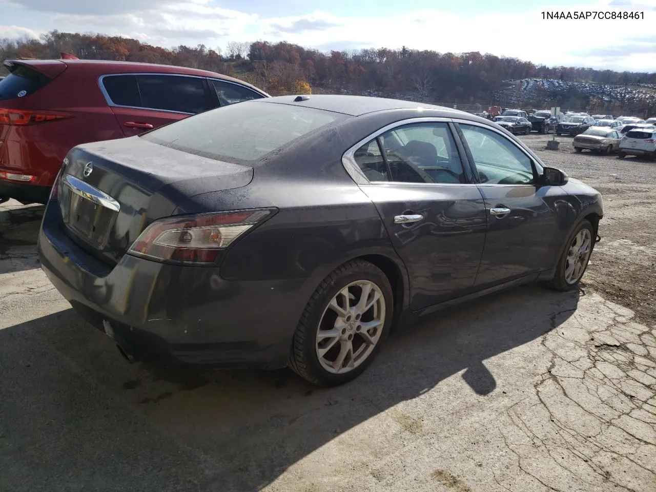 2012 Nissan Maxima S VIN: 1N4AA5AP7CC848461 Lot: 79646934