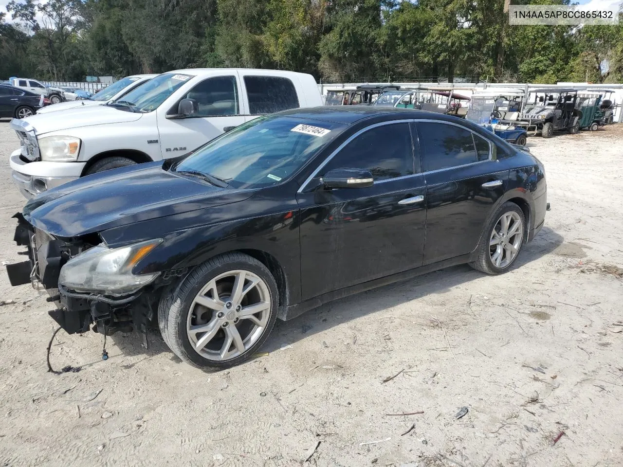 2012 Nissan Maxima S VIN: 1N4AA5AP8CC865432 Lot: 79872464