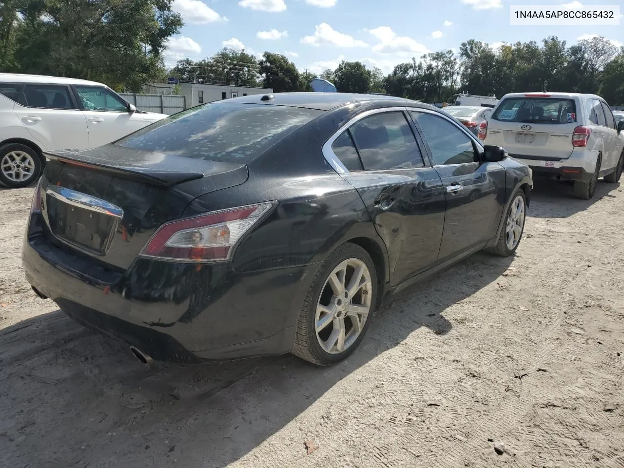 2012 Nissan Maxima S VIN: 1N4AA5AP8CC865432 Lot: 79872464