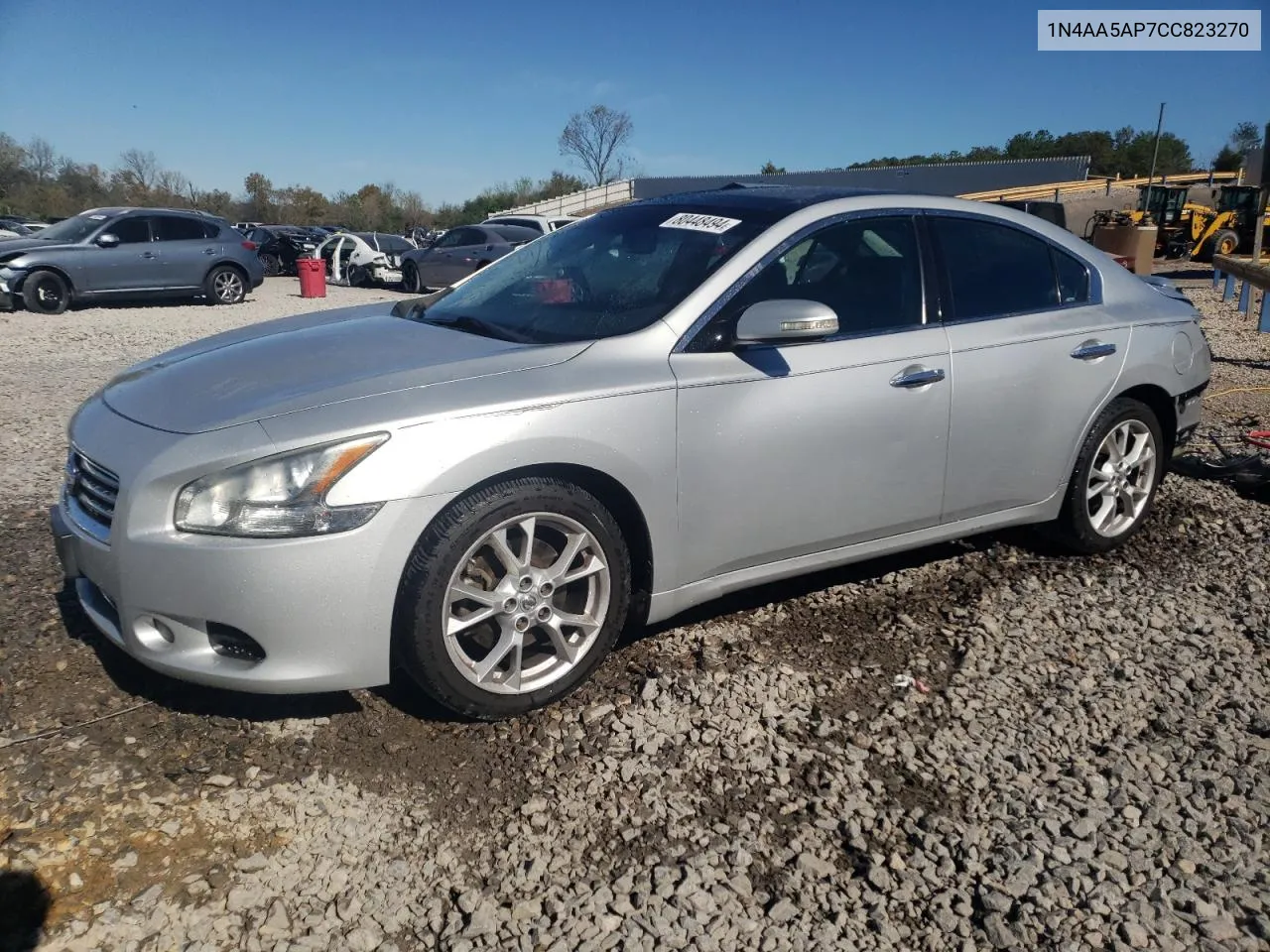 2012 Nissan Maxima S VIN: 1N4AA5AP7CC823270 Lot: 80448494