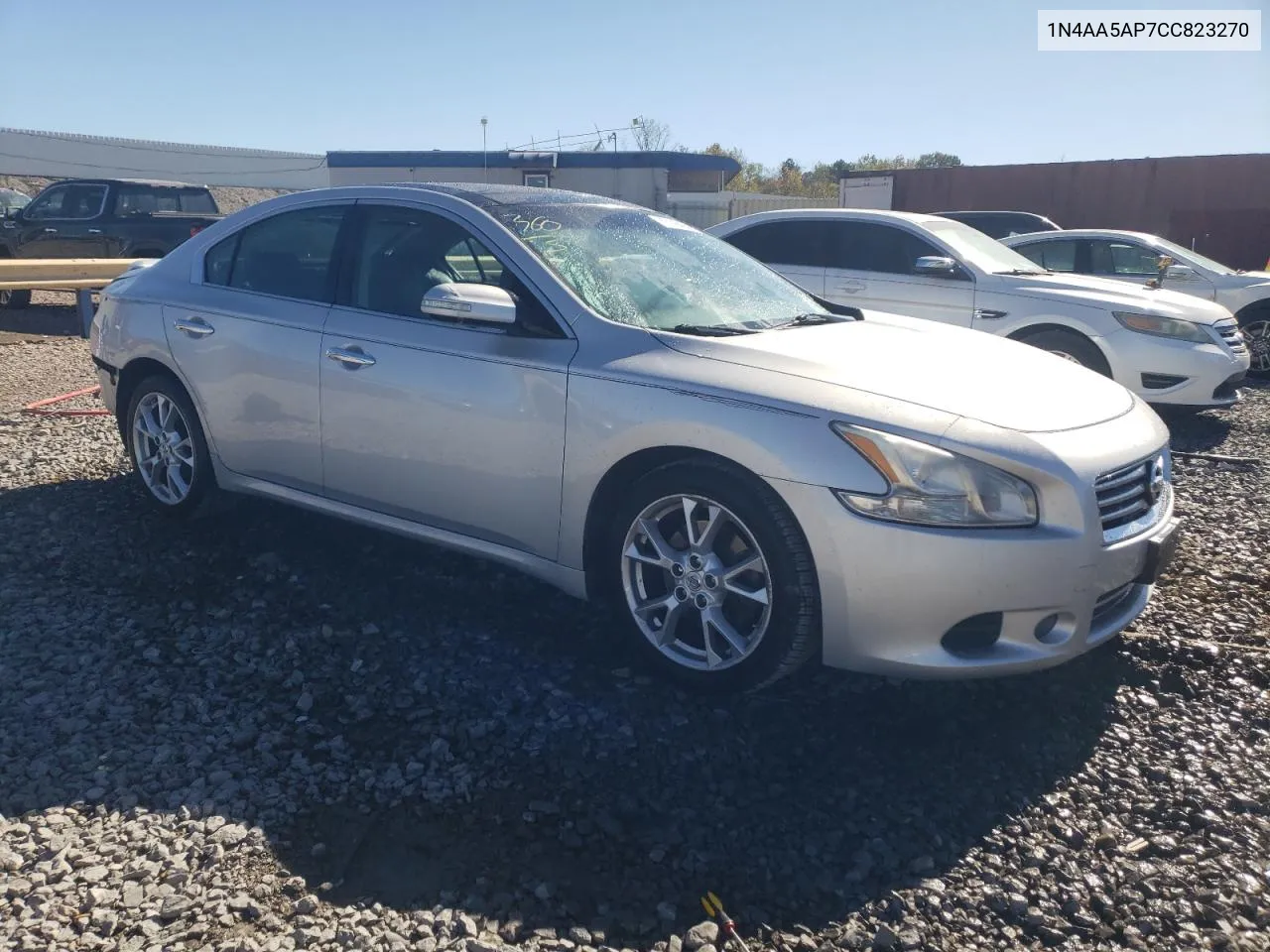 2012 Nissan Maxima S VIN: 1N4AA5AP7CC823270 Lot: 80448494