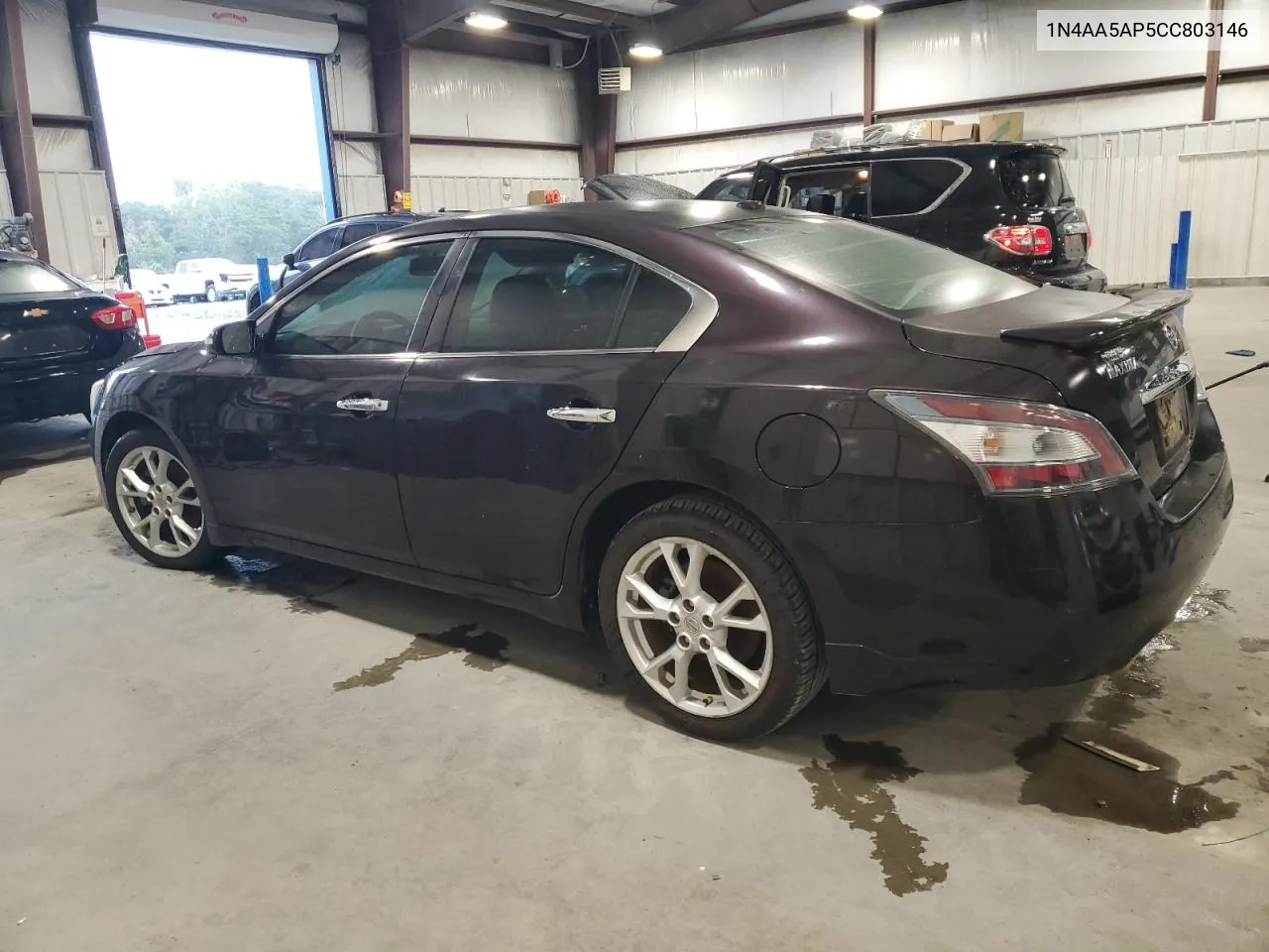 2012 Nissan Maxima S VIN: 1N4AA5AP5CC803146 Lot: 80727804