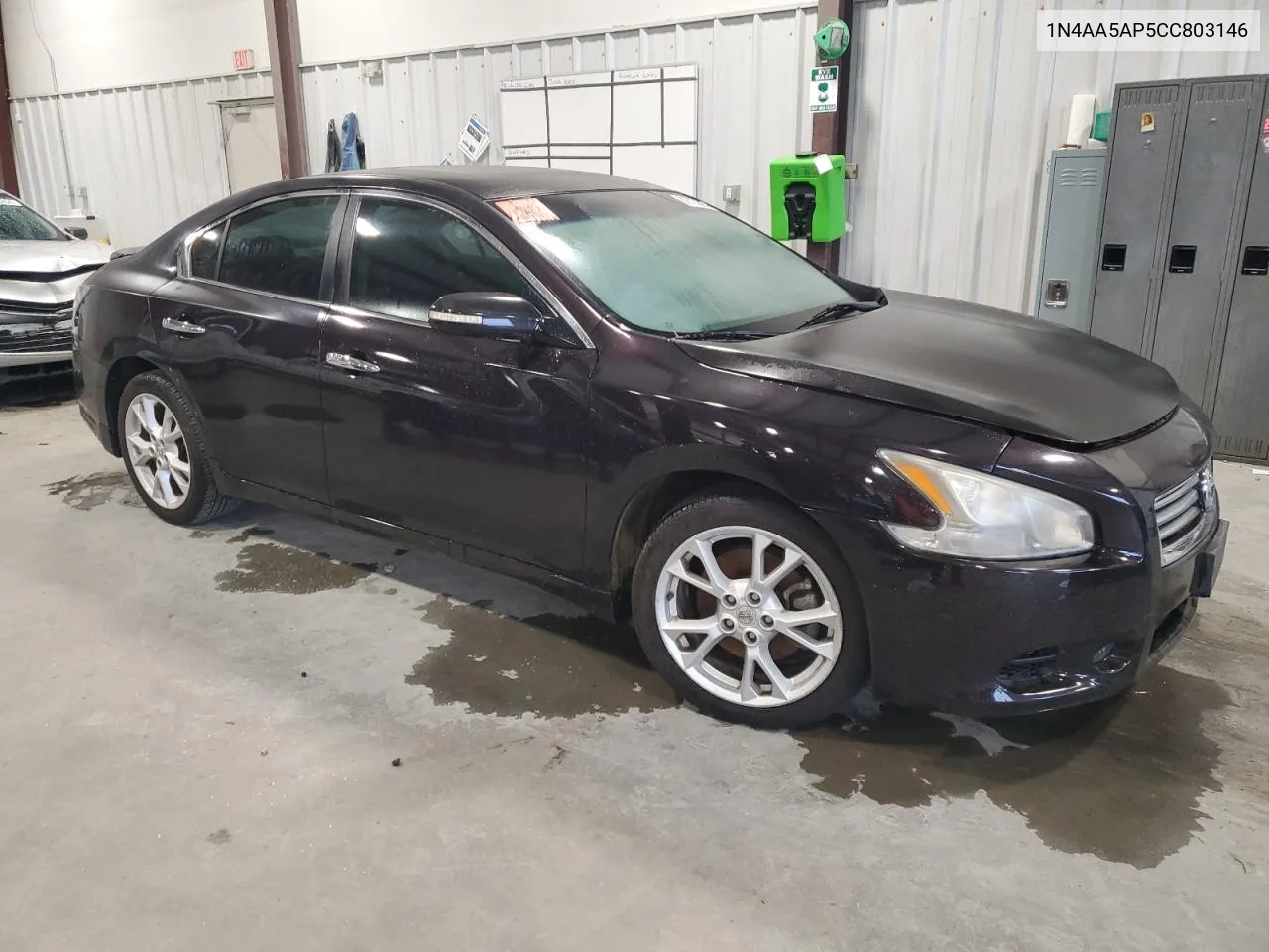 2012 Nissan Maxima S VIN: 1N4AA5AP5CC803146 Lot: 80727804