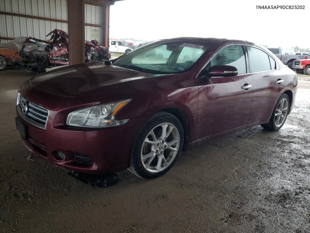 2013 Nissan Maxima S VIN: 1N4AA5AP9DC825202 Lot: 65142754