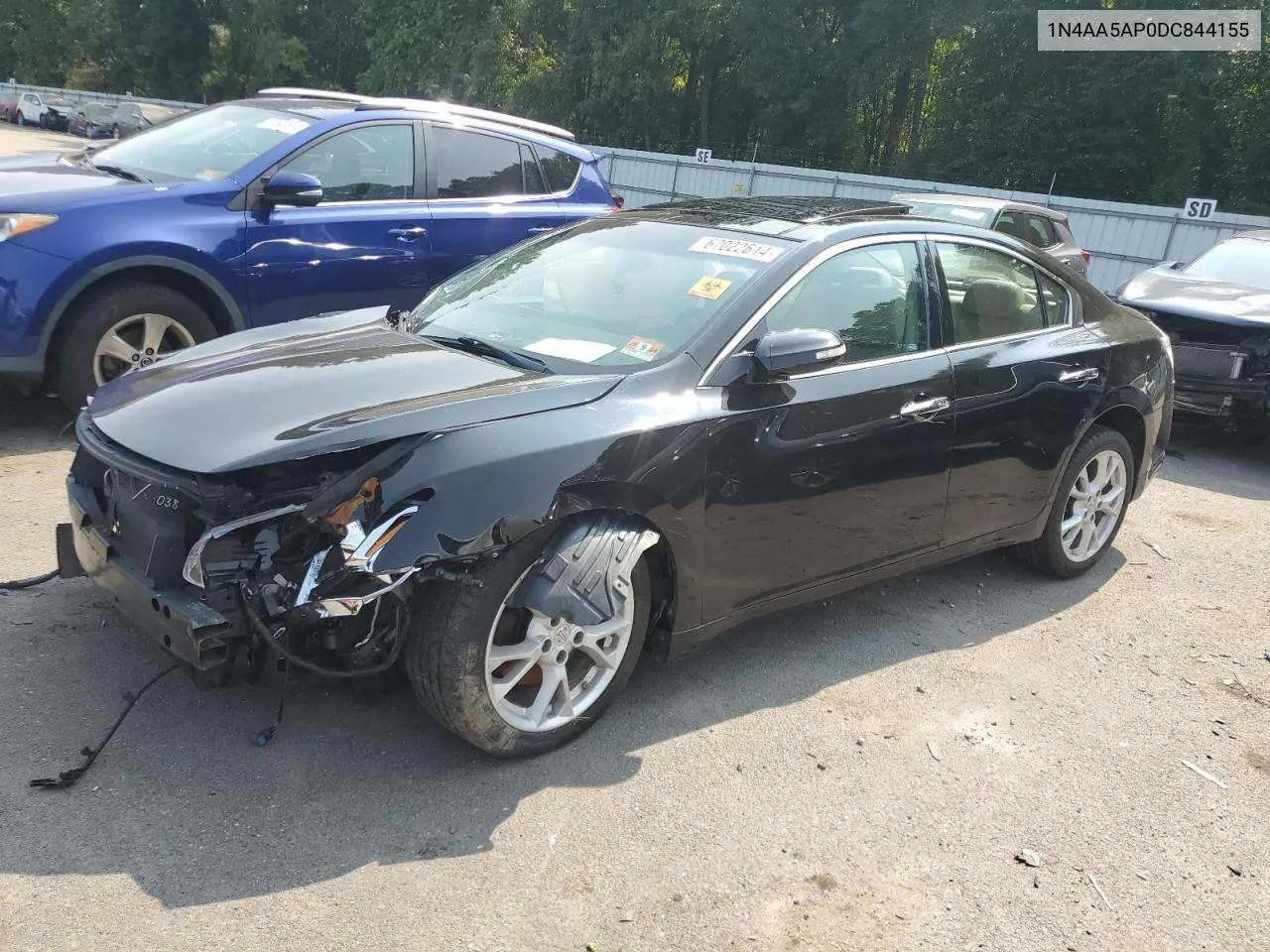 2013 Nissan Maxima S VIN: 1N4AA5AP0DC844155 Lot: 67022614