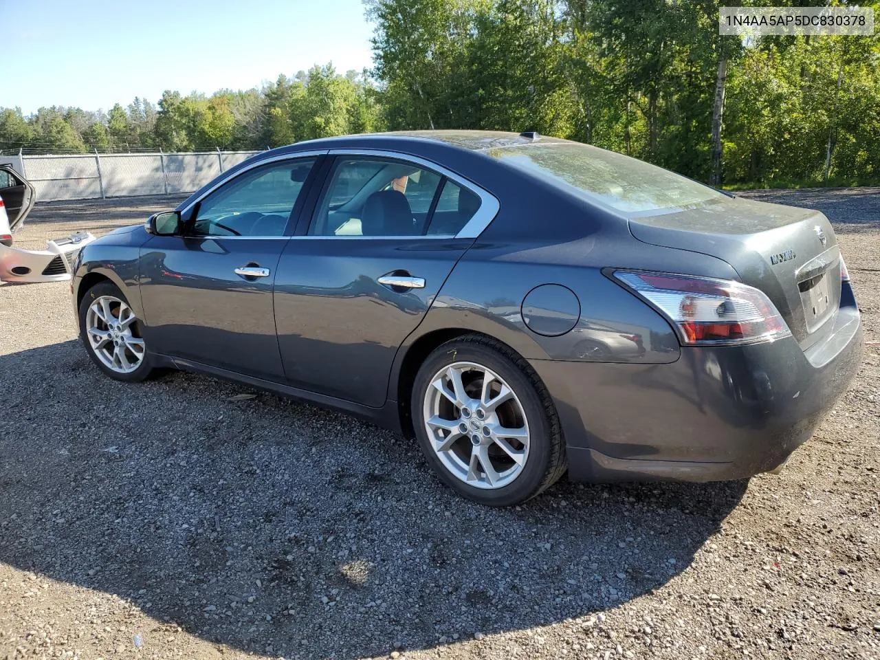 2013 Nissan Maxima S VIN: 1N4AA5AP5DC830378 Lot: 68041474