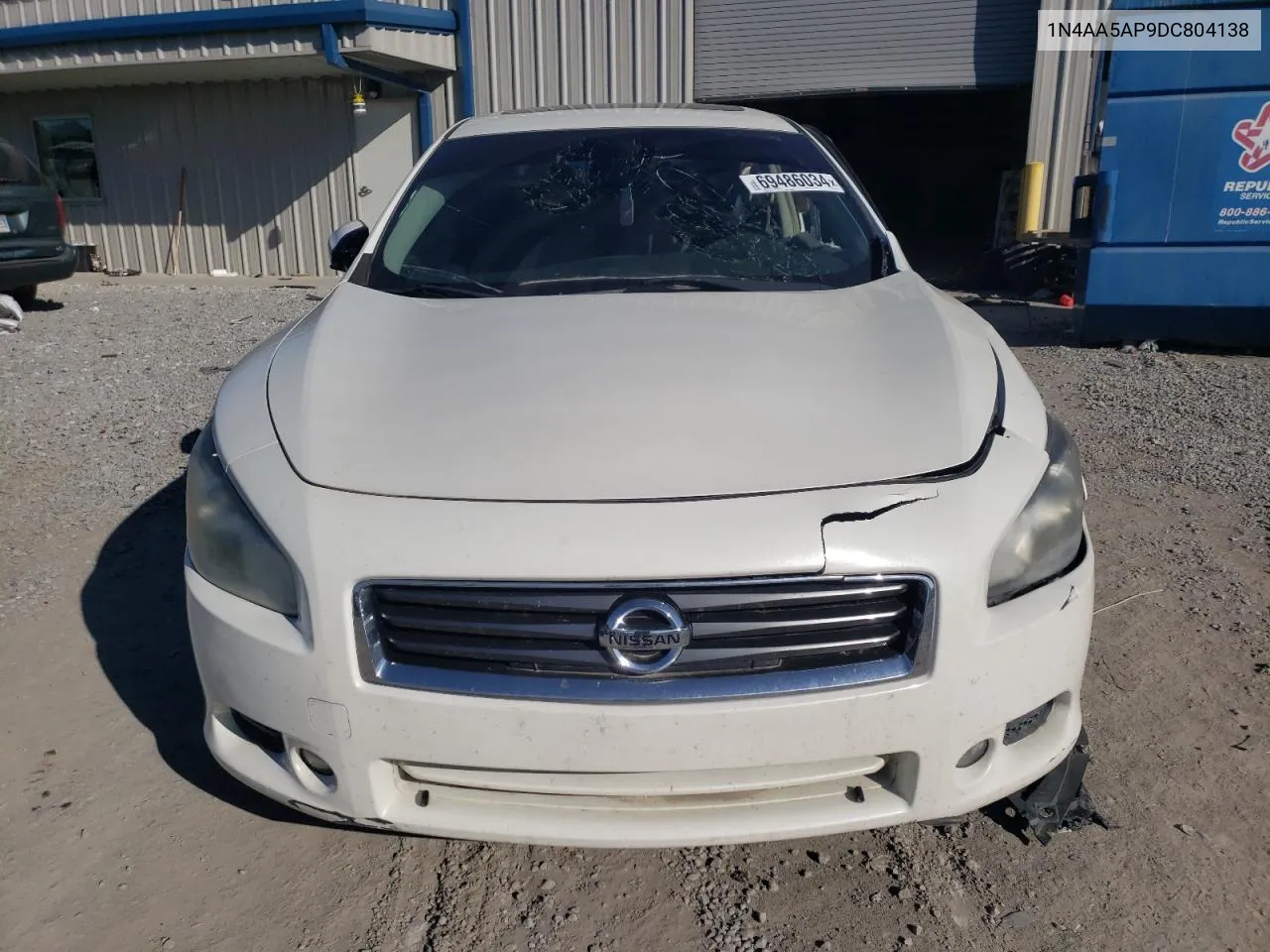 2013 Nissan Maxima S VIN: 1N4AA5AP9DC804138 Lot: 69486034