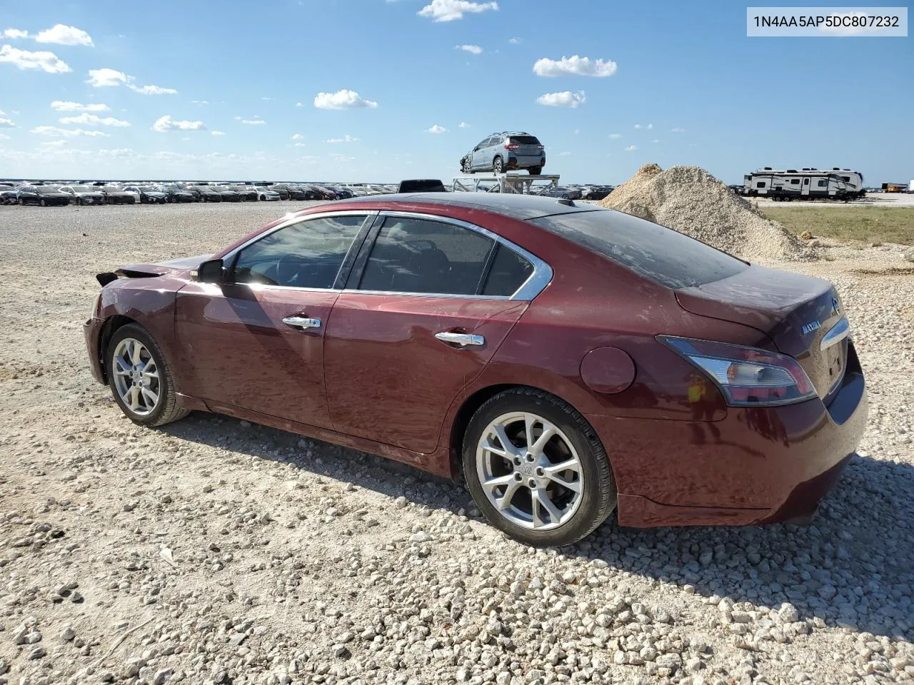 2013 Nissan Maxima S VIN: 1N4AA5AP5DC807232 Lot: 71588704