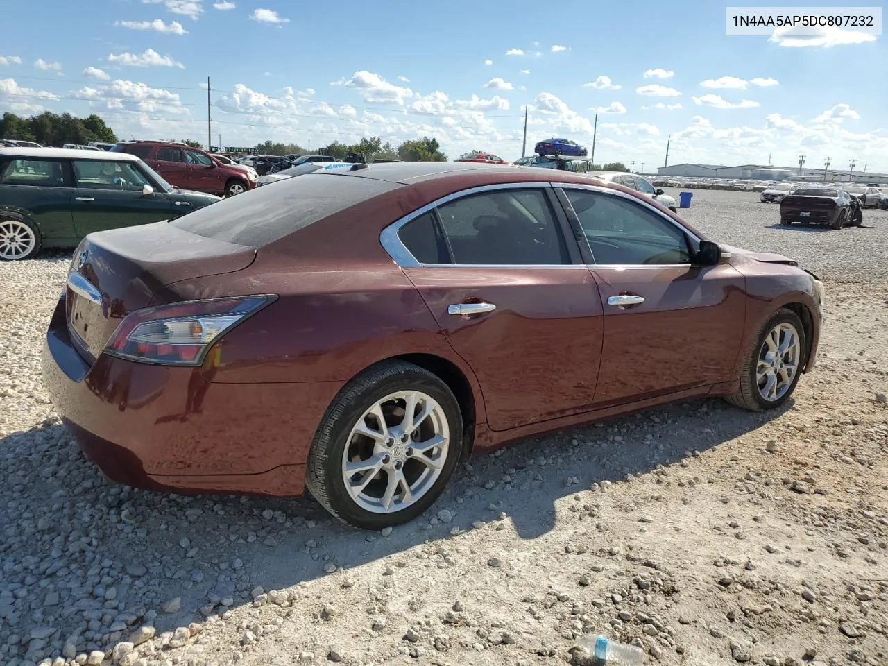 2013 Nissan Maxima S VIN: 1N4AA5AP5DC807232 Lot: 71588704