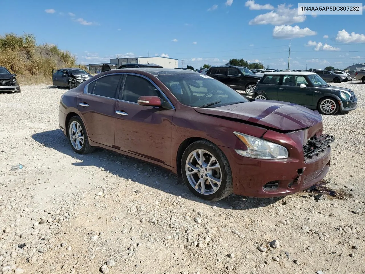 2013 Nissan Maxima S VIN: 1N4AA5AP5DC807232 Lot: 71588704