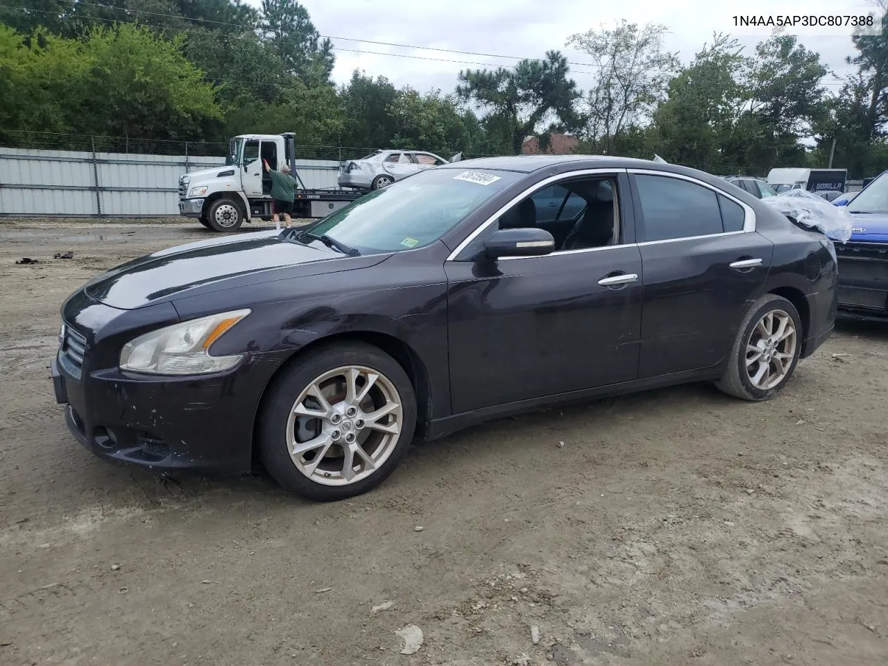 2013 Nissan Maxima S VIN: 1N4AA5AP3DC807388 Lot: 73615994