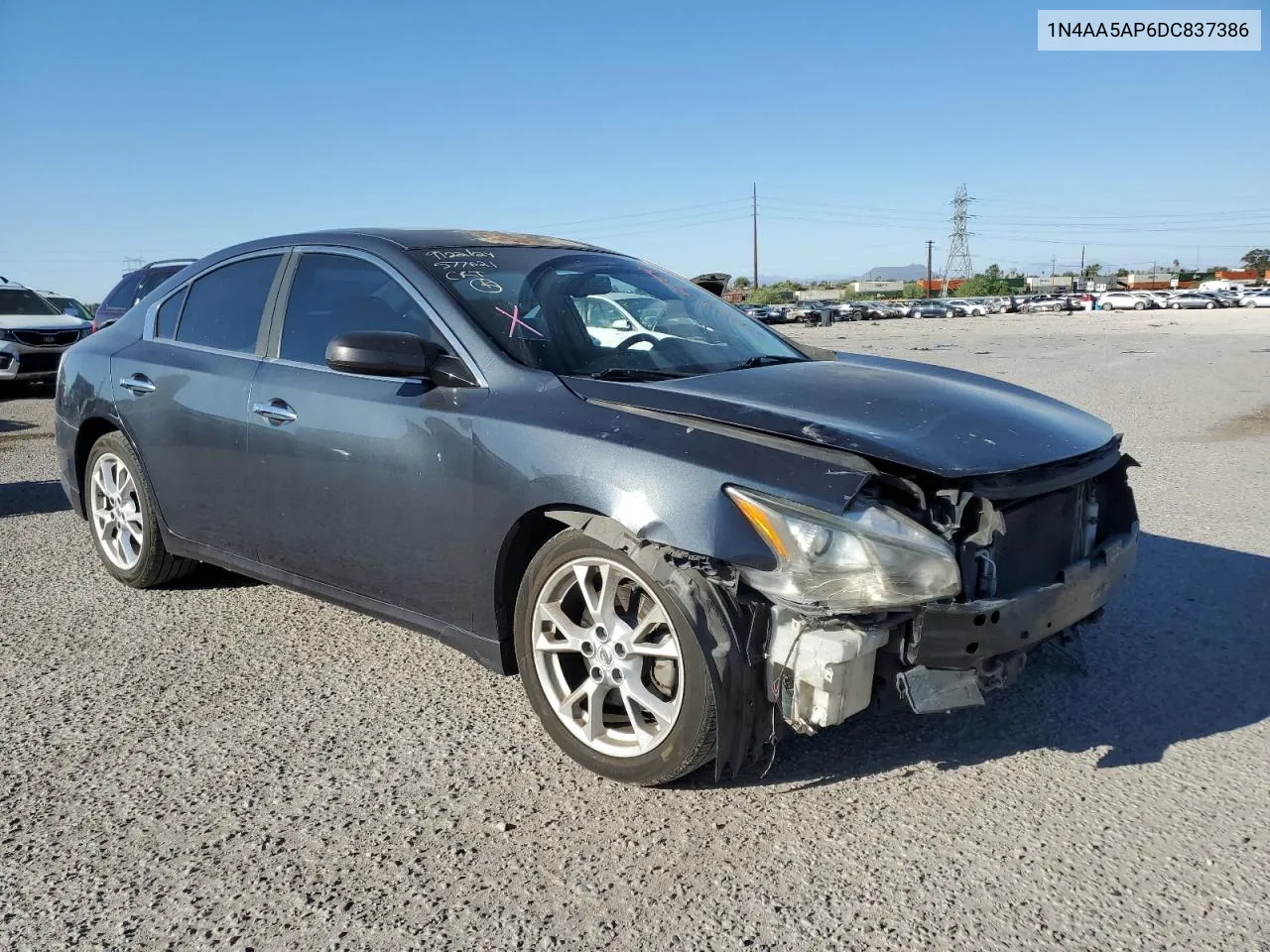 2013 Nissan Maxima S VIN: 1N4AA5AP6DC837386 Lot: 73653774