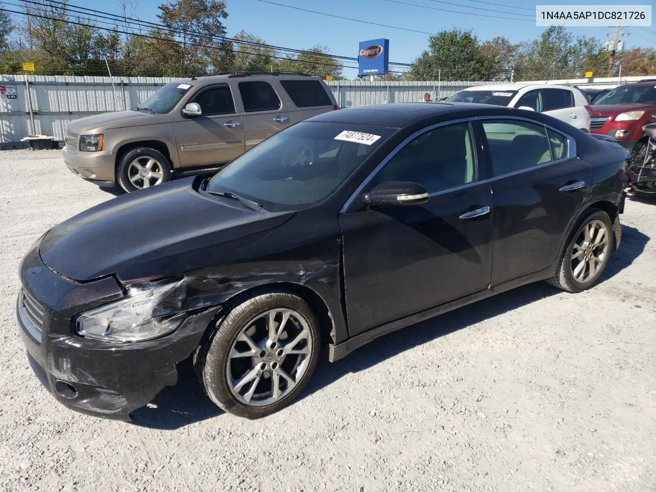 2013 Nissan Maxima S VIN: 1N4AA5AP1DC821726 Lot: 74877524