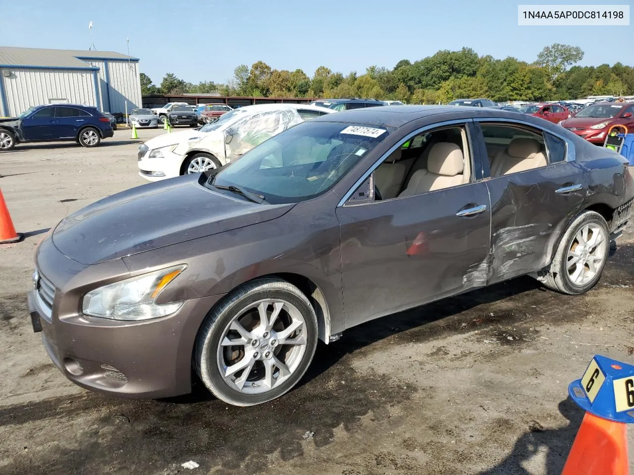 2013 Nissan Maxima S VIN: 1N4AA5AP0DC814198 Lot: 74877574