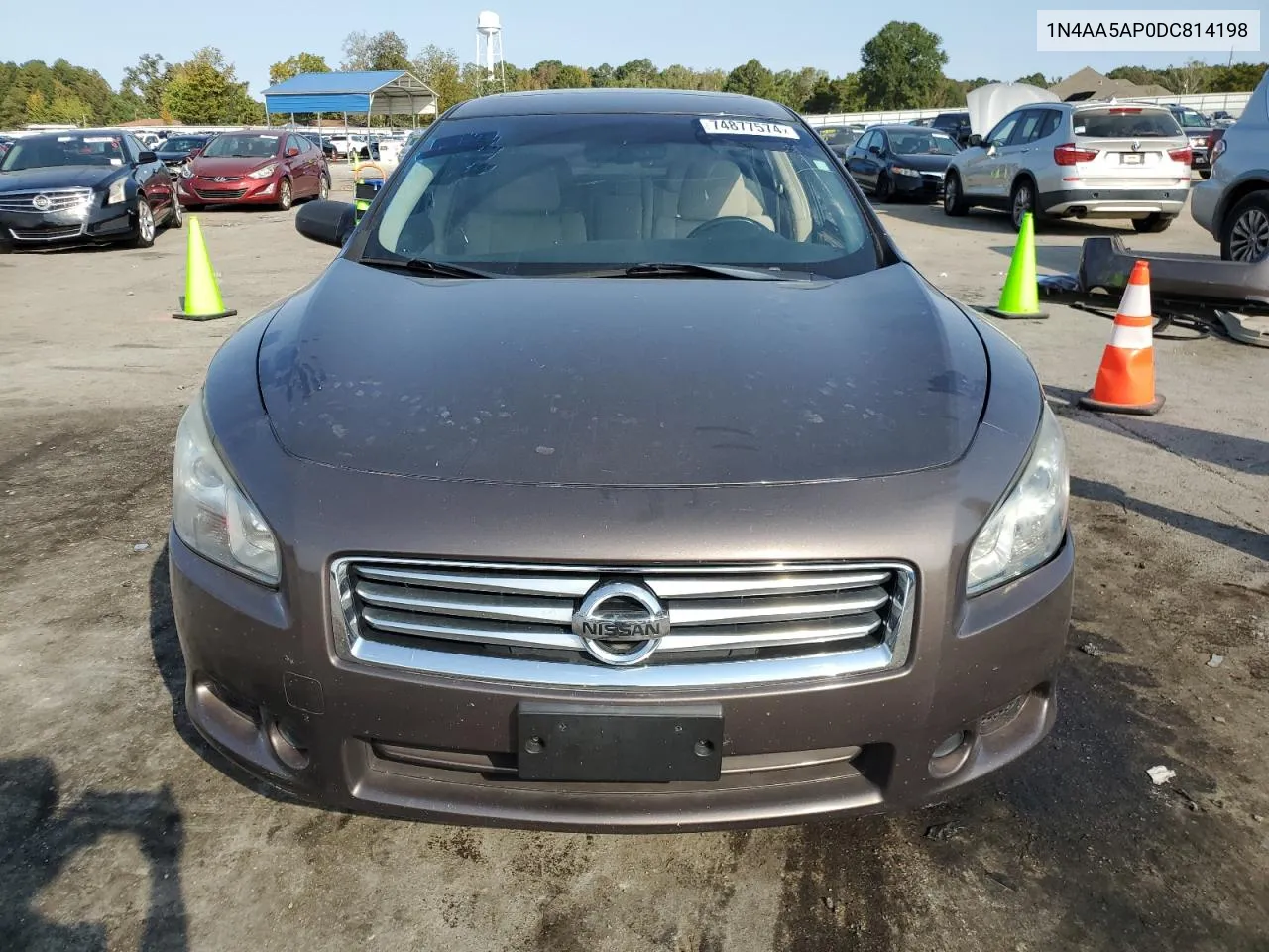 2013 Nissan Maxima S VIN: 1N4AA5AP0DC814198 Lot: 74877574