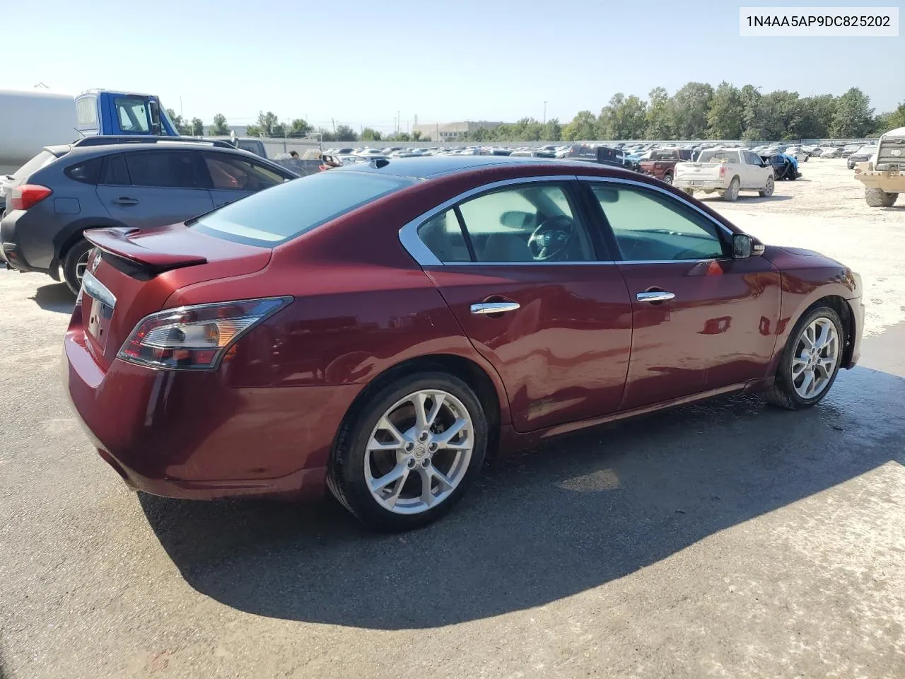 2013 Nissan Maxima S VIN: 1N4AA5AP9DC825202 Lot: 75194524