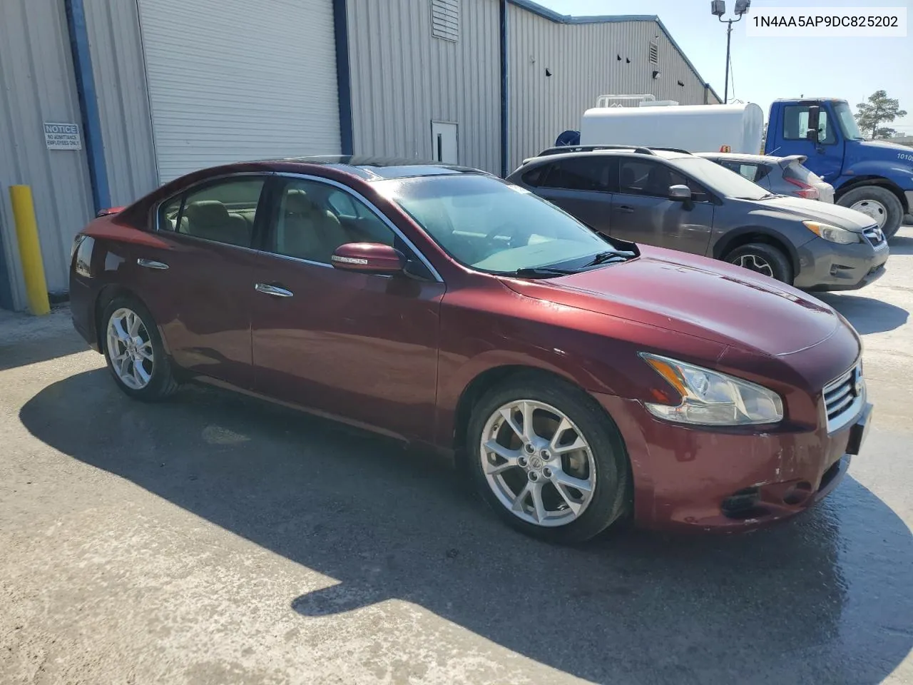 2013 Nissan Maxima S VIN: 1N4AA5AP9DC825202 Lot: 75194524