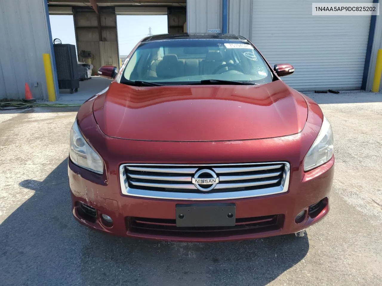 2013 Nissan Maxima S VIN: 1N4AA5AP9DC825202 Lot: 75194524