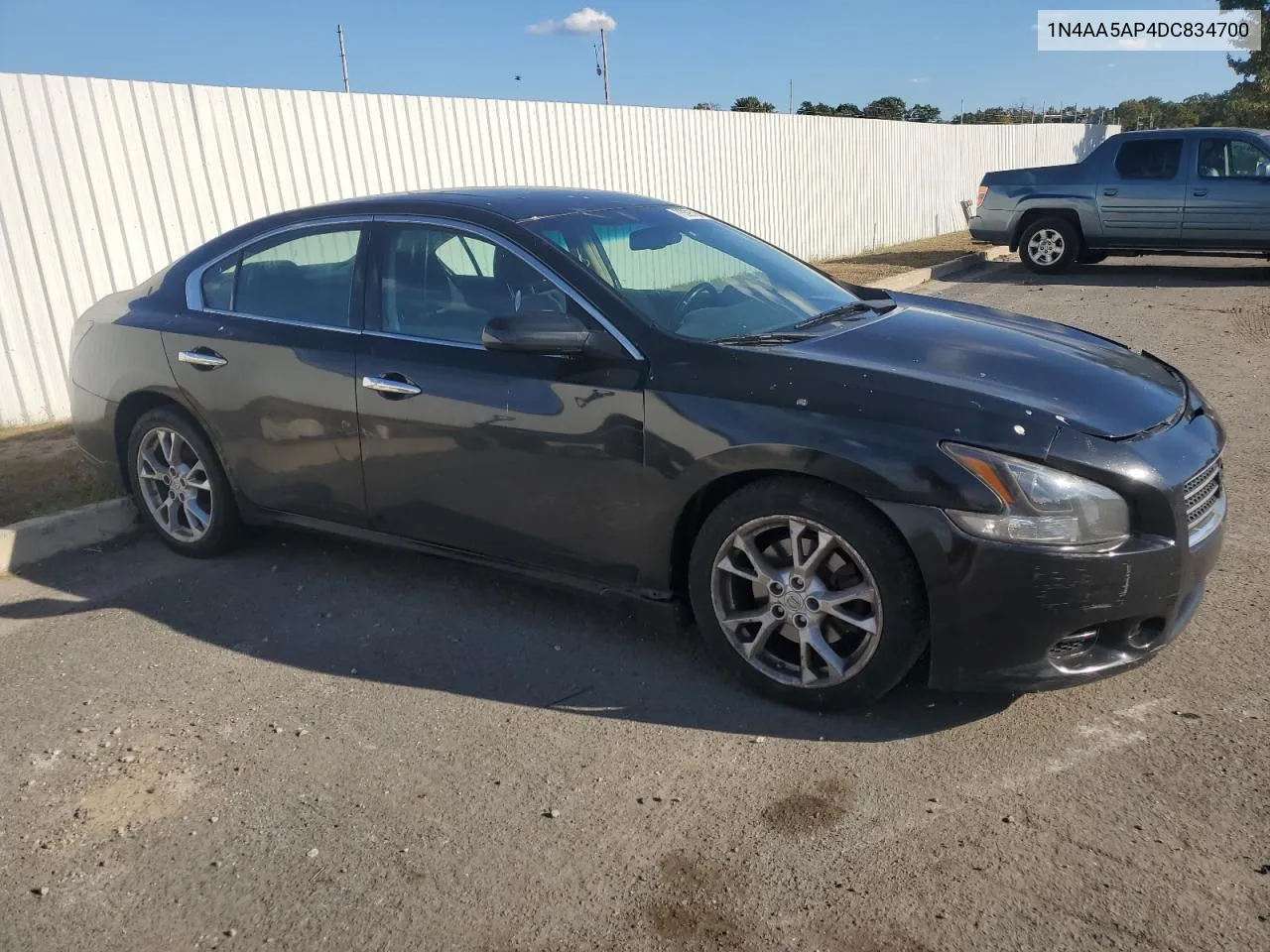 2013 Nissan Maxima S VIN: 1N4AA5AP4DC834700 Lot: 75395734