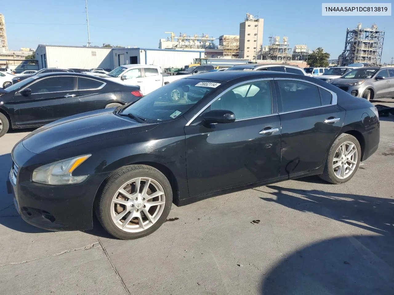 2013 Nissan Maxima S VIN: 1N4AA5AP1DC813819 Lot: 75852114