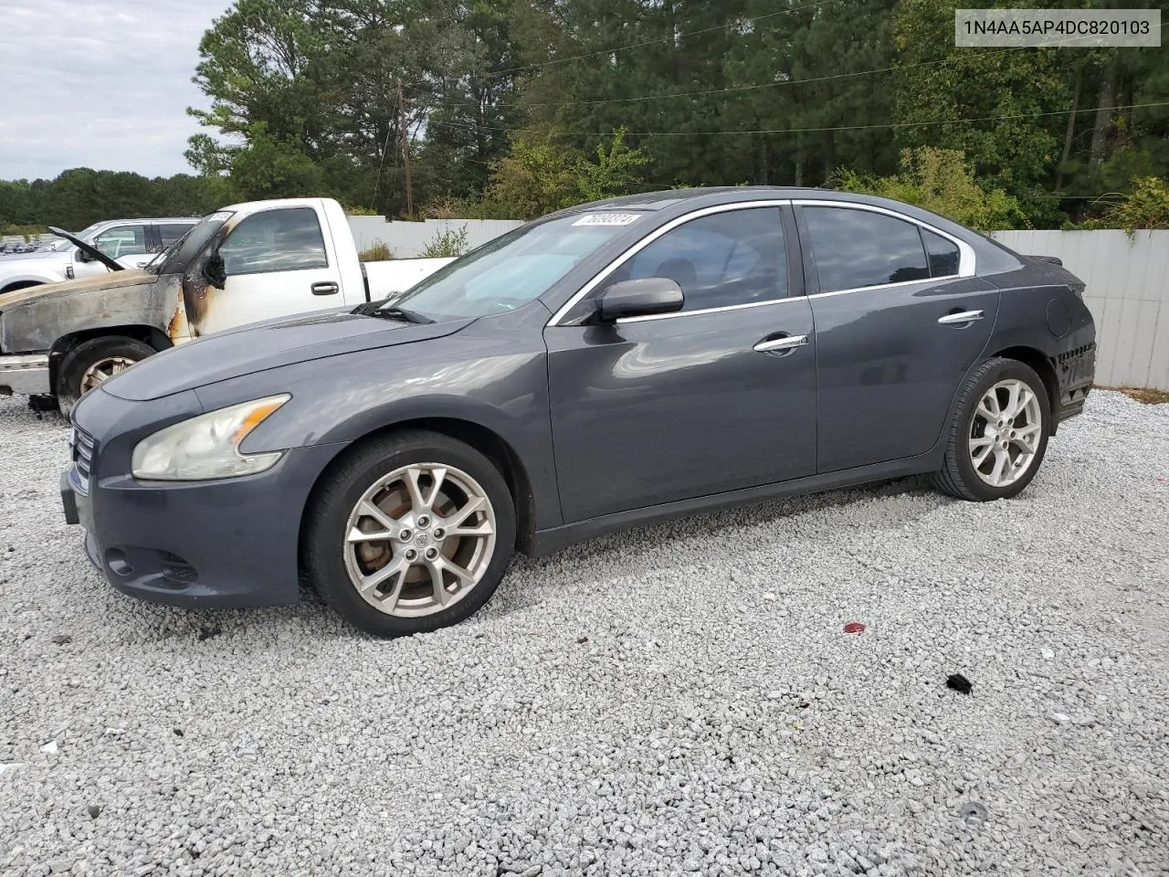 2013 Nissan Maxima S VIN: 1N4AA5AP4DC820103 Lot: 76090374