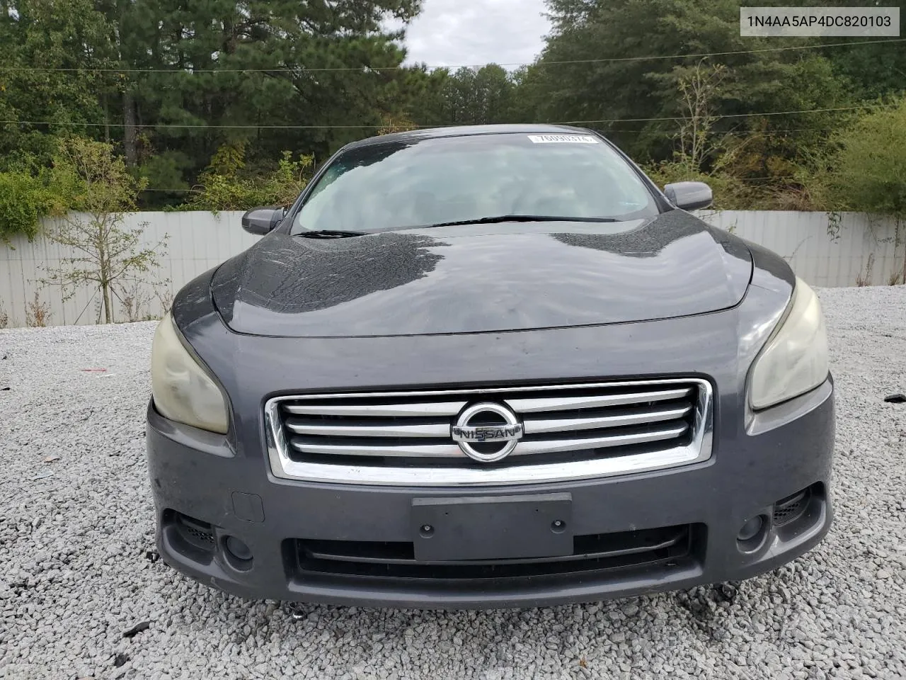 2013 Nissan Maxima S VIN: 1N4AA5AP4DC820103 Lot: 76090374