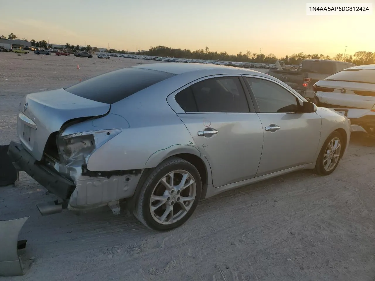 2013 Nissan Maxima S VIN: 1N4AA5AP6DC812424 Lot: 76317254